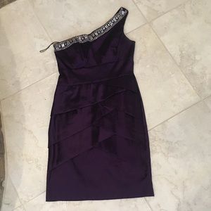 Purple party dress